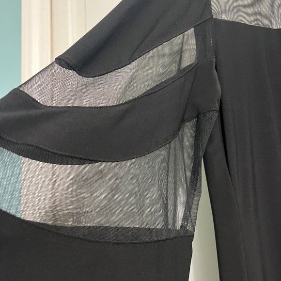 BEAUTIFUL FORMAL BLACK DRESS SIZE 16 - Picture 3 of 9